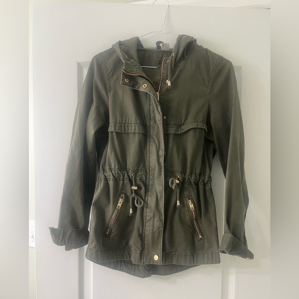 H&M Divided khaki green jacket